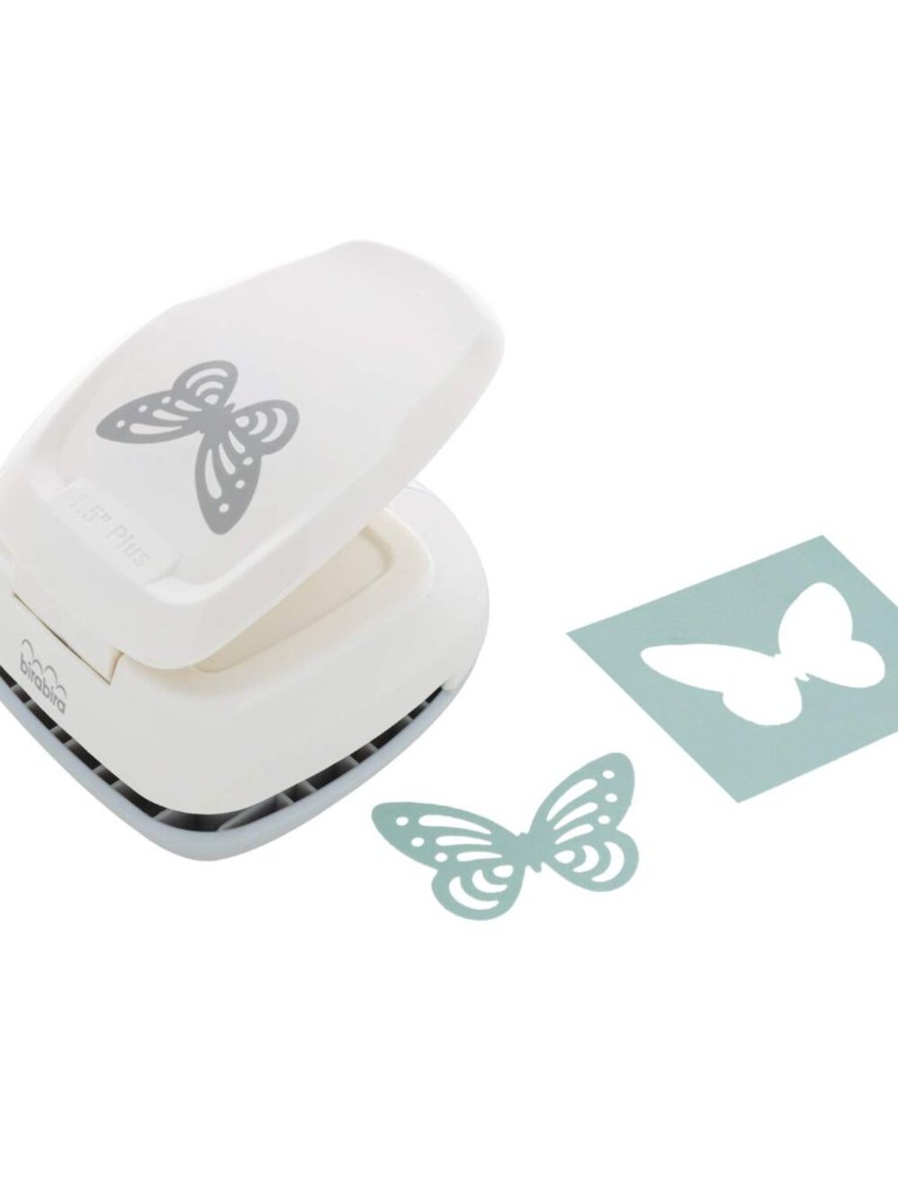 1.5 inch Butterfly Silhouette Craft Lever Punch for Scrapbooking and ArtsButterf